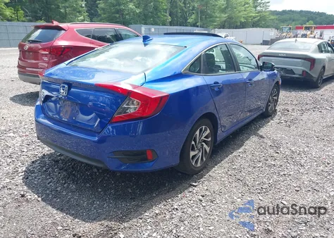 2017 Honda Civic Ex из США, поврежденный, VIN 19XFC2F79HE233640